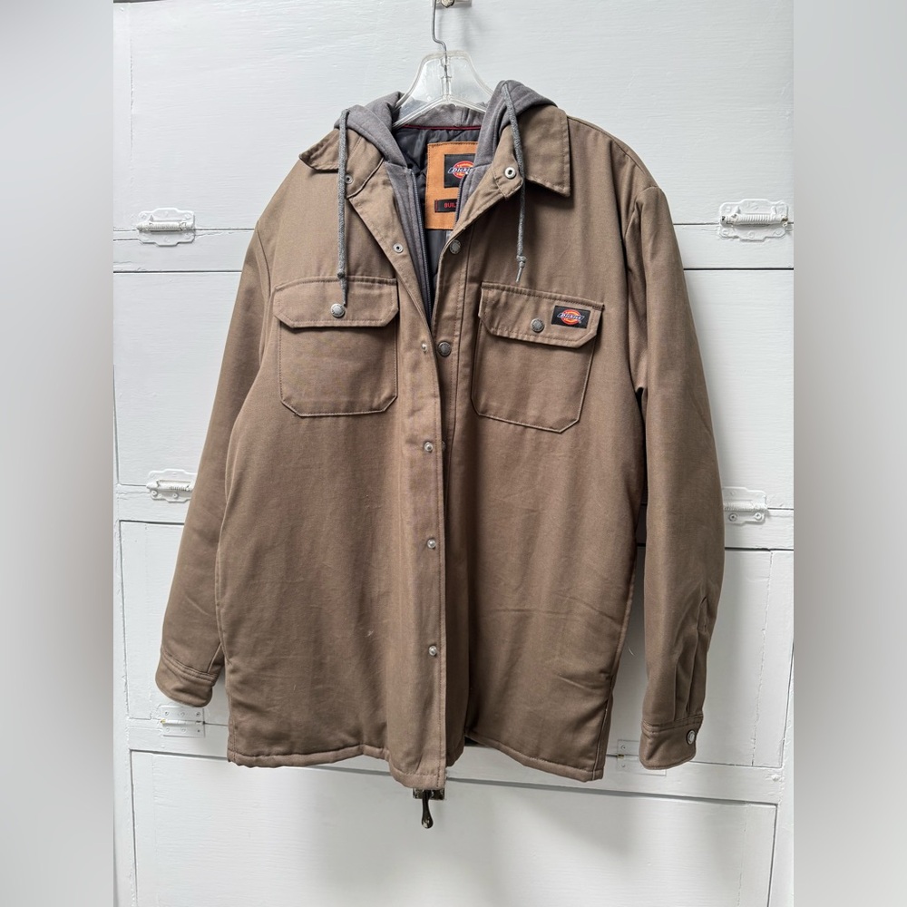 Dickies jacket. Tan/khakis,  medium.